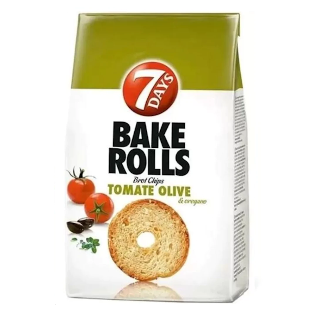 7 Days Bake Rolls Tomato & Olives 80g